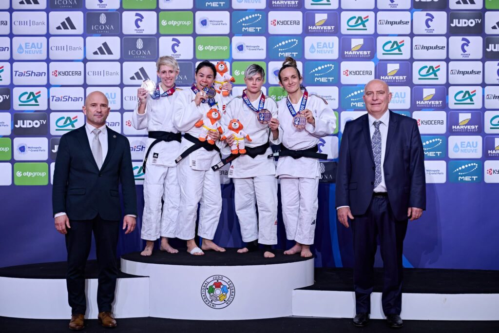 Medaillen für die Judo-Damen
