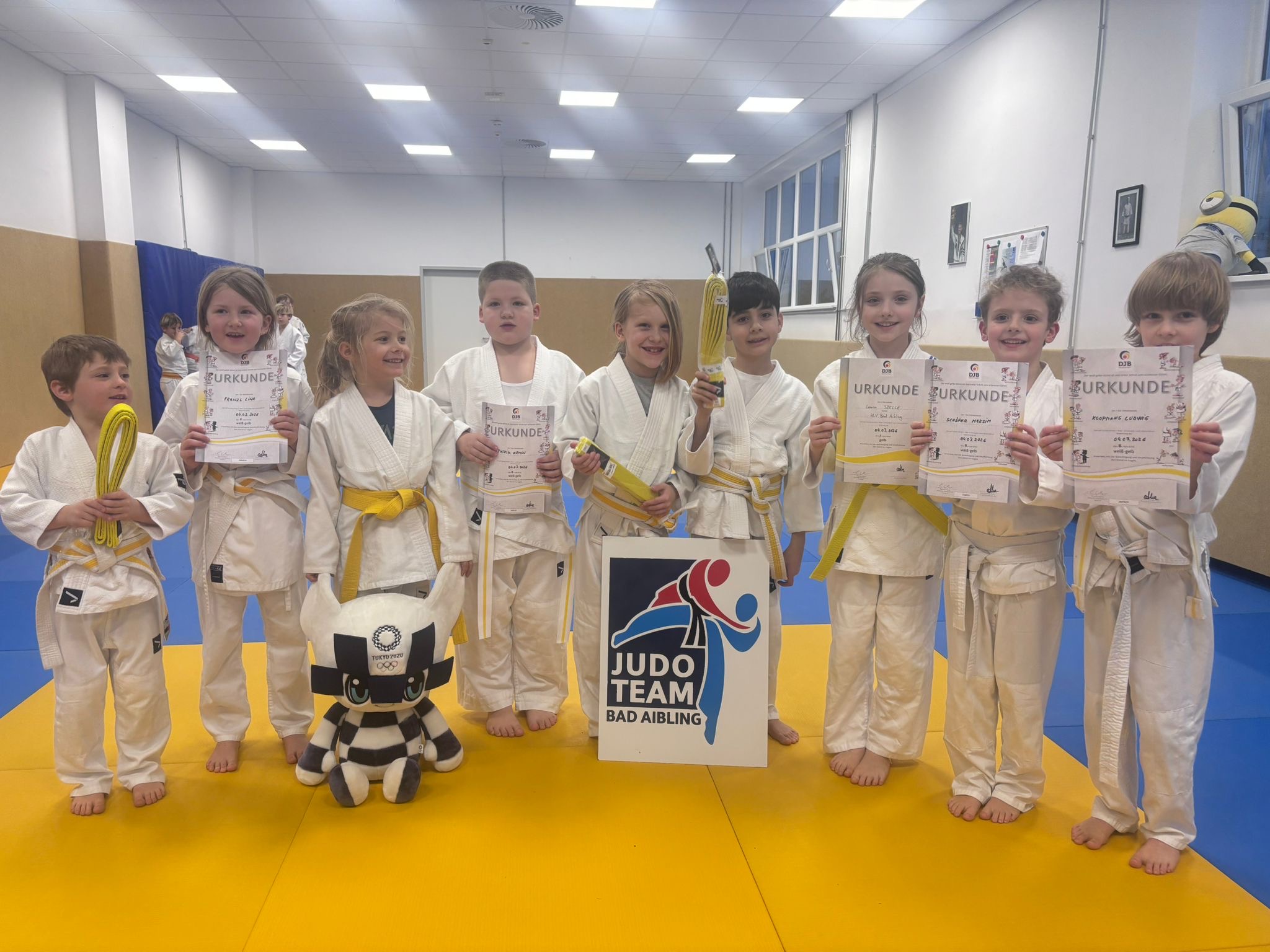 Gürtelprüfung Nr. 1 in 2026